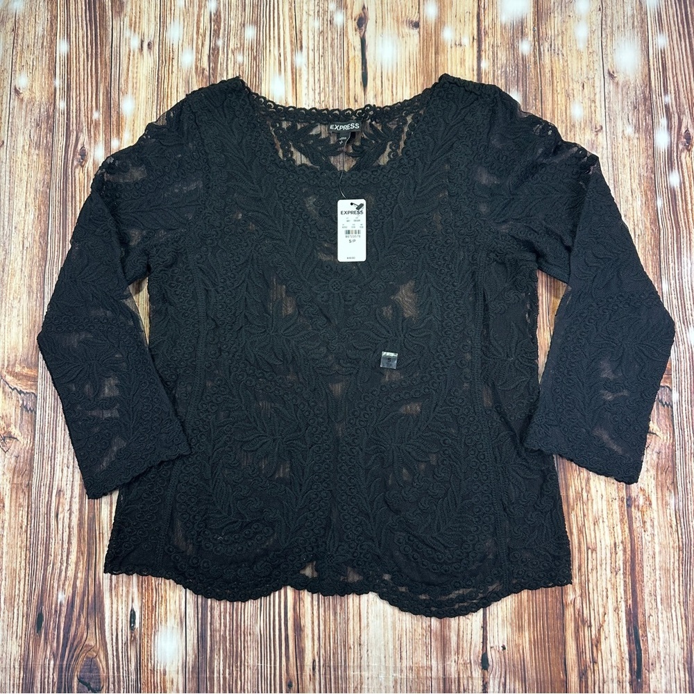 NWT Express Lace Blouse Size Small